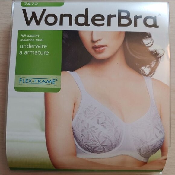 NWT WONDERBRA White full support underwire Flex Frame bra - Picture 3 of 6